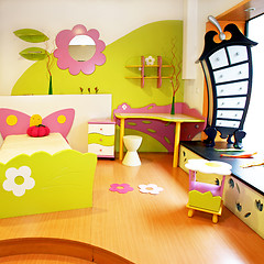 Image showing Colorful room