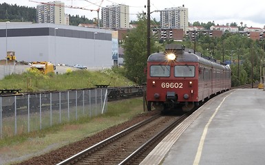 Image showing Train on the station