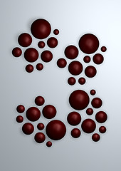 Image showing red balls