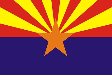 Image showing Arizona Flag