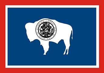 Image showing Wyoming Flag