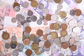 Image showing czech money