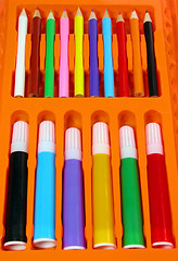 Image showing Colors Pencils Box