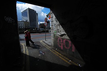 Image showing Liffey Walk