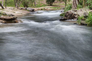 Image showing water coming down a river