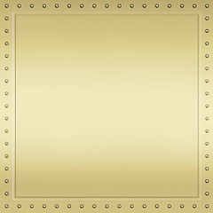 Image showing gold metal background texture