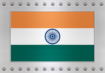Image showing Great Image of the Flag of India