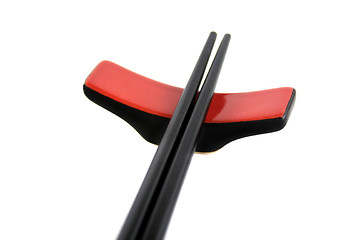 Image showing Chopsticks On Rest