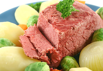Image showing Sliced Beef Brisket