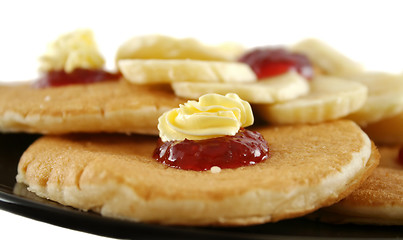 Image showing Butter And Jam Pancakes Profile