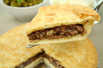 Image showing Slice Of Beef Pie