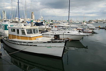 Image showing Old Boats And New Boats