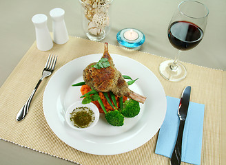 Image showing Crumbed Lamb Cutlets