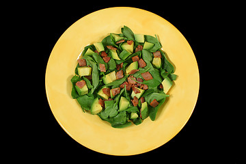 Image showing Avocado And Bacon Salad 1