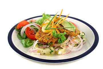 Image showing Carrot And Tuna Patties 2