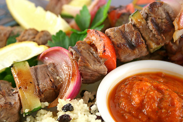 Image showing Beef Kebabs 6