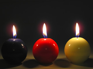 Image showing Candles