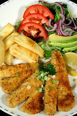 Image showing Fish And Chips 1