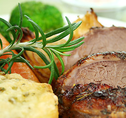 Image showing Rosemary And Lamb