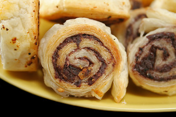 Image showing Black Olive Pastries