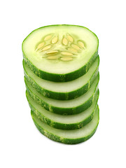 Image showing Cucumber Stack