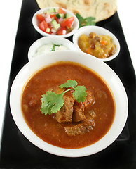 Image showing Indian Vindaloo Beef Curry