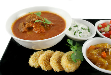 Image showing Indian Vindaloo Beef Curry