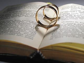 Image showing Wedding rings