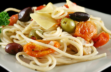 Image showing Mediterranean Pasta