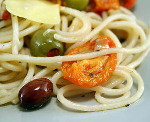 Image showing Mediterranean Pasta