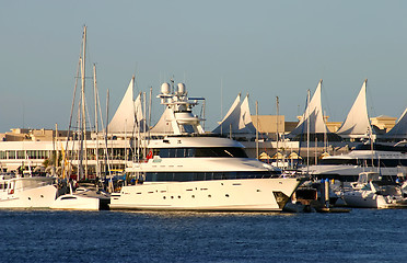 Image showing Superyacht On The Gold Coast