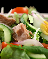 Image showing Tuna And Egg Salad