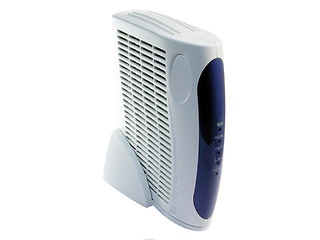 Image showing White modem over white background.