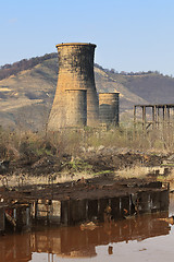 Image showing Heavy industry ruins