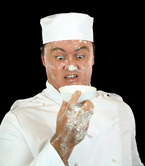 Image showing Shocked Chef