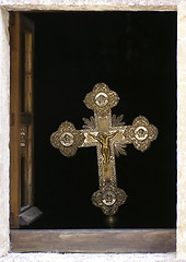 Image showing Cross In Window