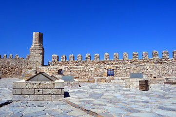 Image showing Fortification: Venetian castle (Koules), in Crete, Greece