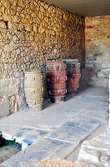 Image showing Archaeological site of Knossos. Minoan Palace. Crete.