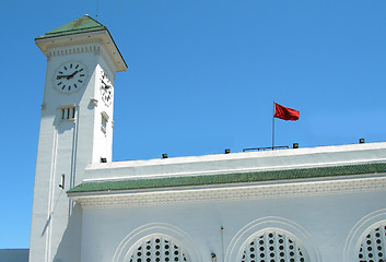 Image showing casa voyageur train station casablanca morocco