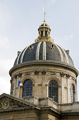 Image showing dome and cupola detail institut de france in paris