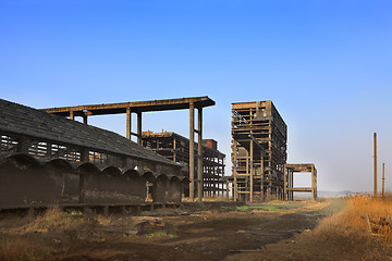 Image showing Heavy industry ruins