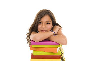 Image showing Colorful books