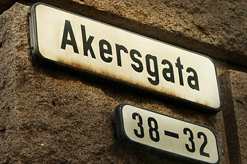 Image showing Akersgata