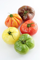 Image showing Heirloom tomatoes