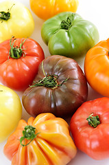 Image showing Heirloom tomatoes