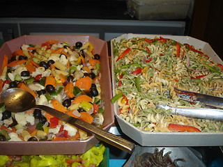 Image showing Assorted Salads