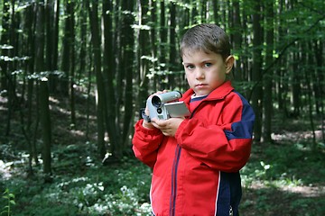 Image showing the little cameraman