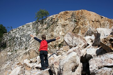 Image showing prayer for the lonely tree