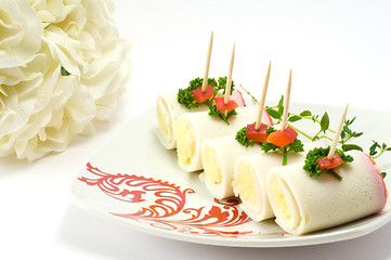 Image showing Crabmeat sticks