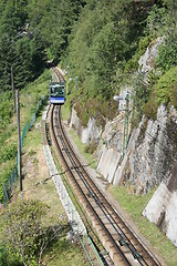 Image showing Fløybanen Bergen - tourist attraction